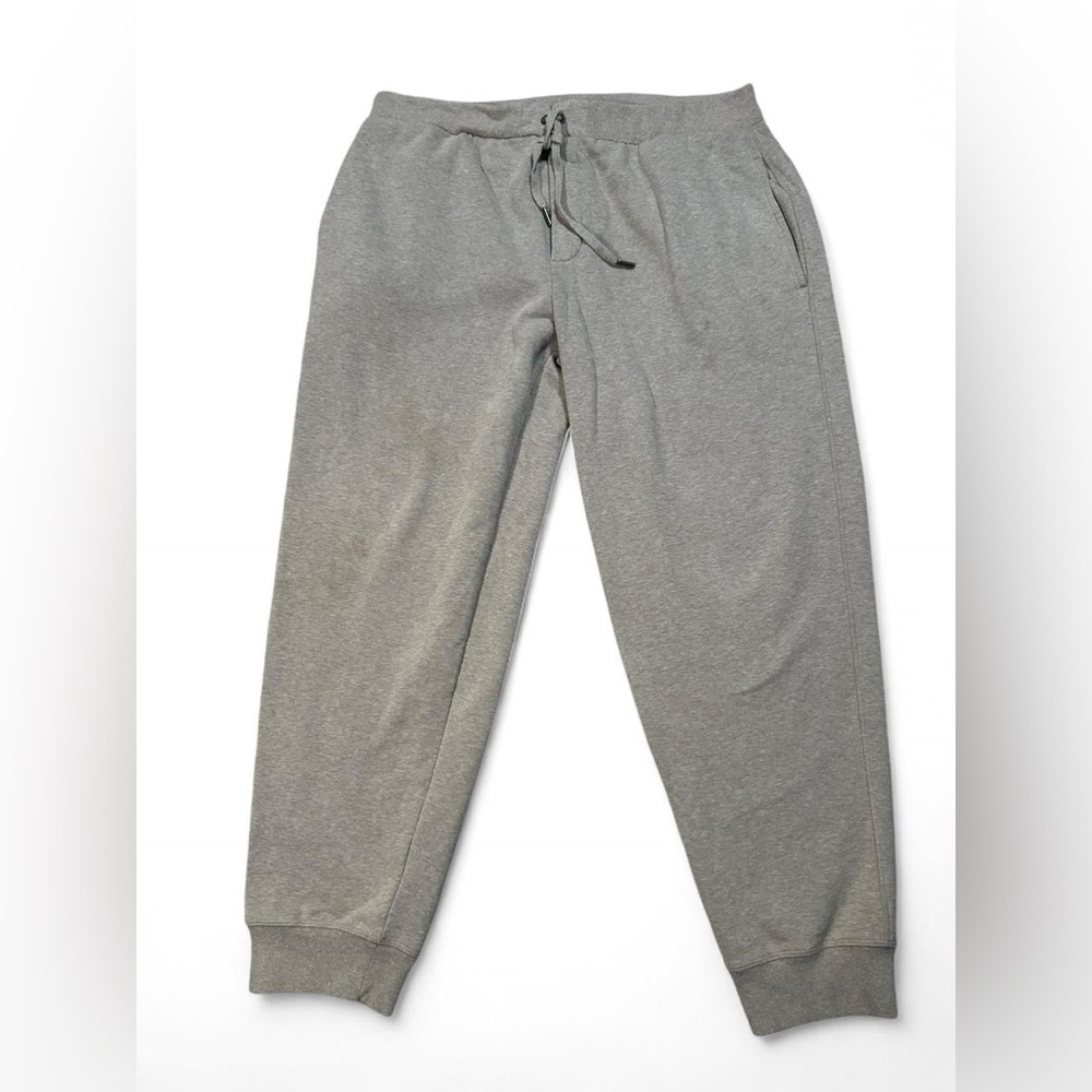 Ralph Lauren Purple Label Men’s Tan Cotton-Blend Fleece Jogger Pant Size XXL